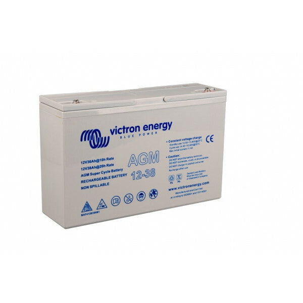 12V 38Ah AGM accu victron energy