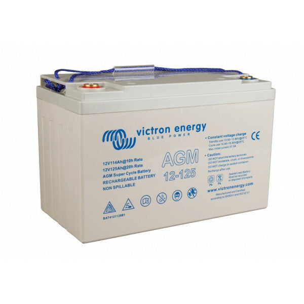 12V 125Ah AGM accu victron energie