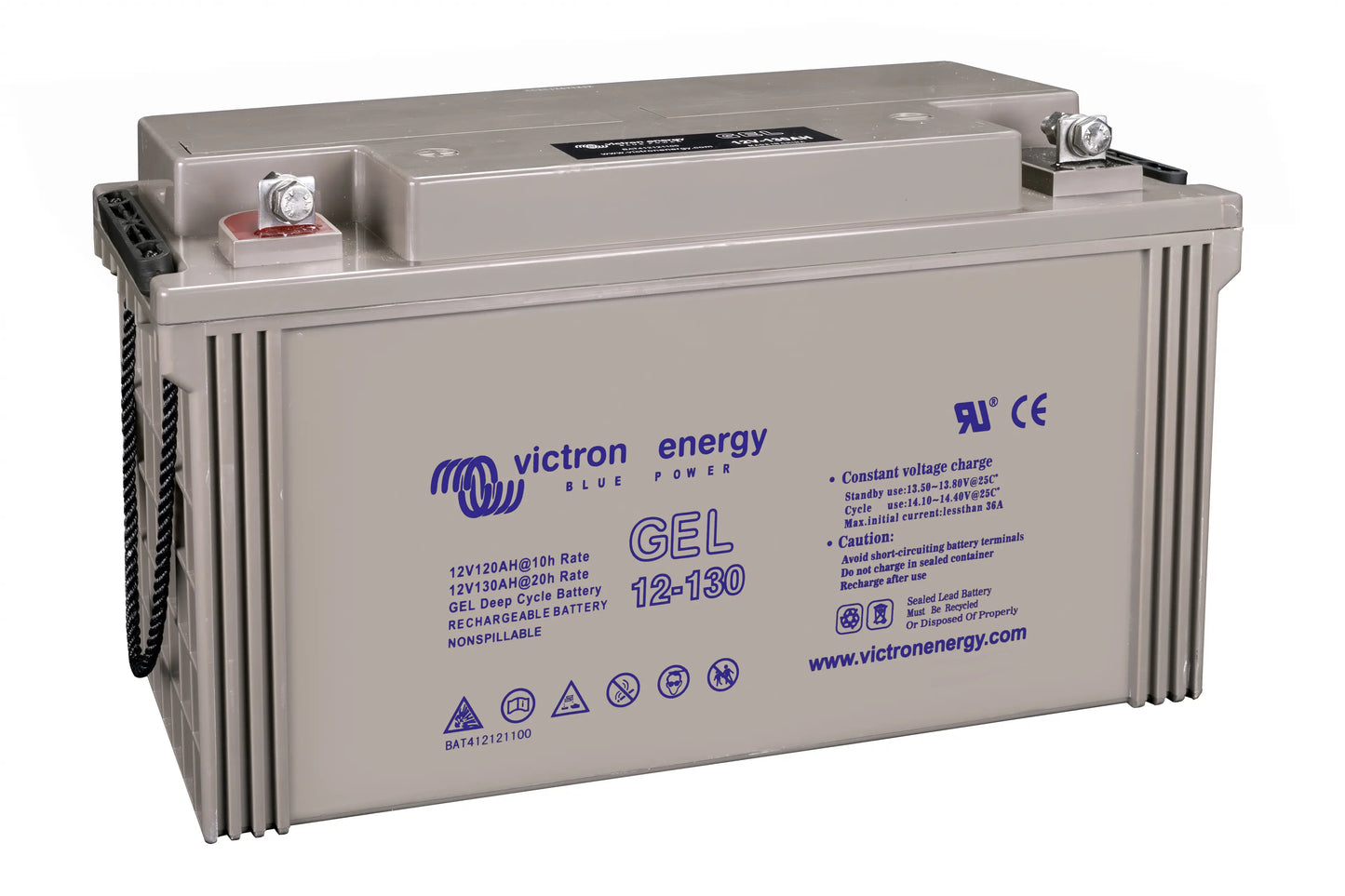 Gel accu 12V 130Ah M8