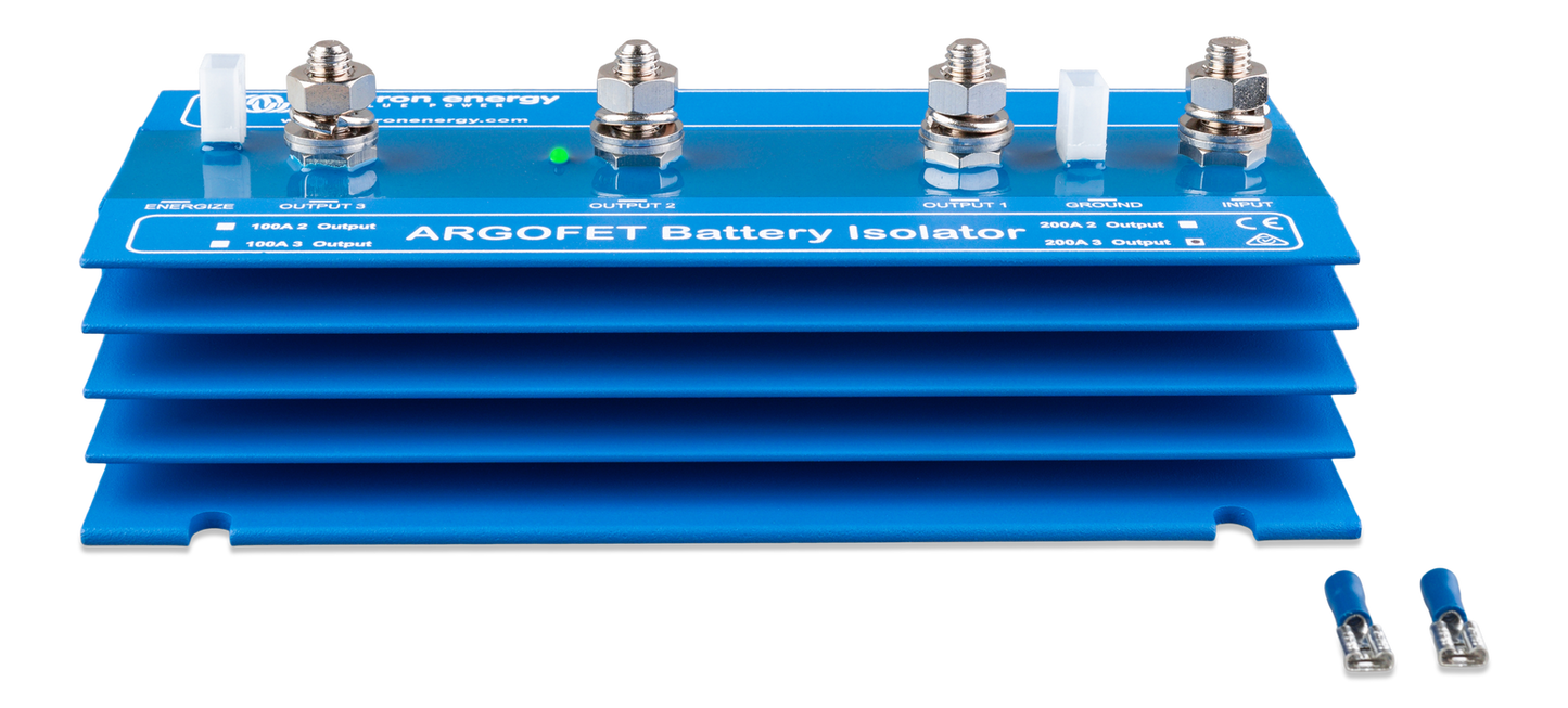 Heb je een laadstroom regelaar nodig voor je camper, met deze isolator beveilig je je startaccu van de camper!