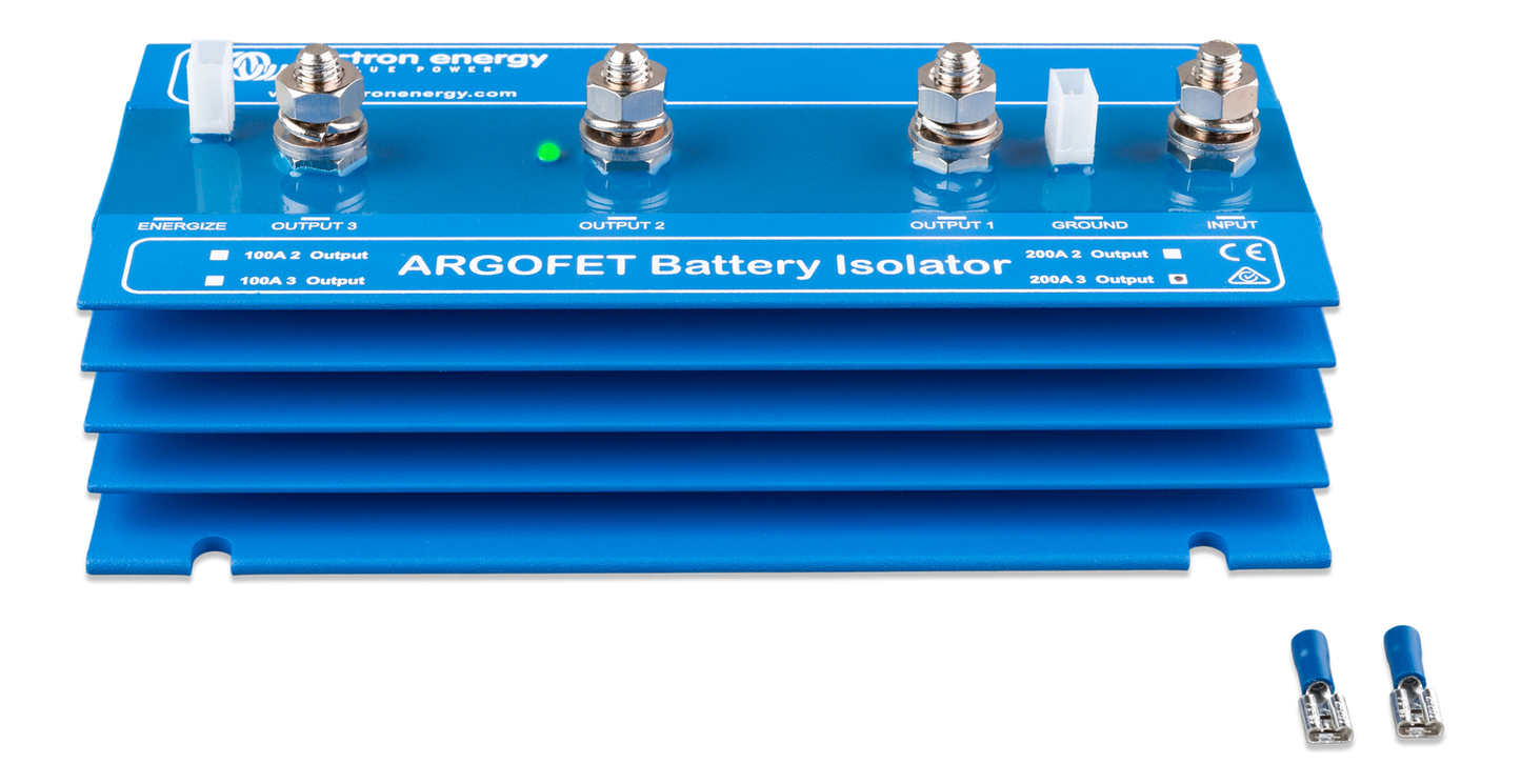 Heb je een laadstroom regelaar nodig voor je camper, met deze isolator beveilig je je startaccu van de camper!