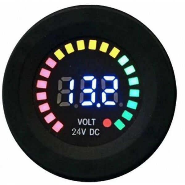 24V accu uitlezen doormiddel van deze 24V monitor