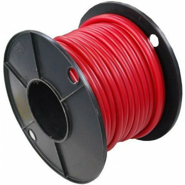 Accukabel rood 10mm² per rol (25m)