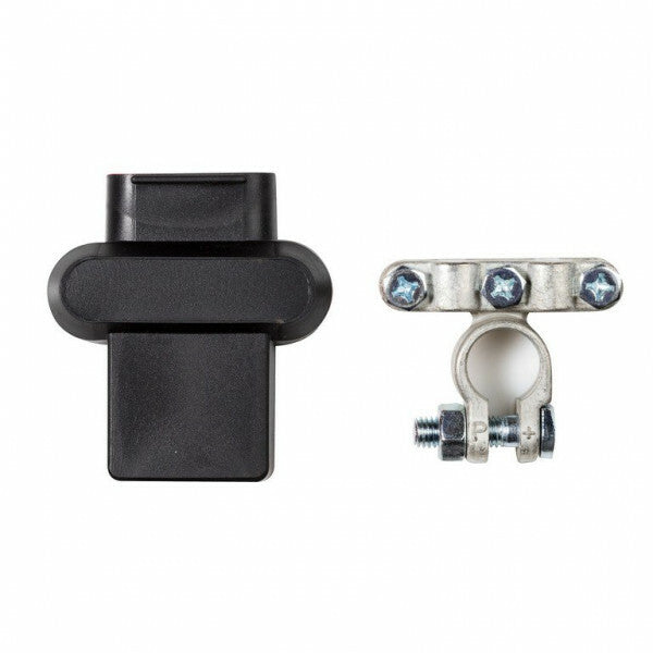 Accupoolklem (-) met M6-M10-M6 bouten