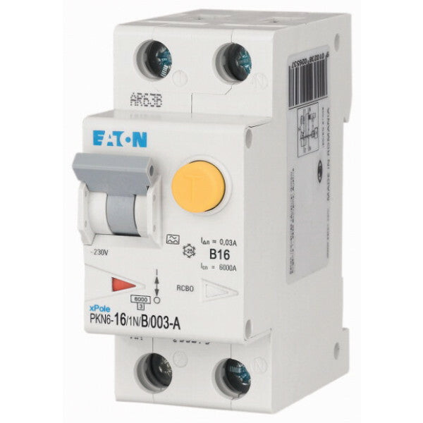 EATON Aardlekautomaat 16A 2 polen