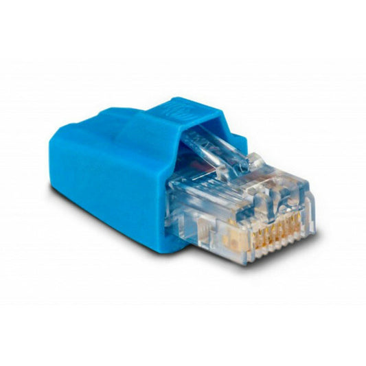 VE.Can RJ45-terminators worden gebruikt in een VE.Can-netwerk wanneer RJ45-sockets worden doorgelust. Plaats een VE.Can-terminator aan beide uiteinden van het netwerk.