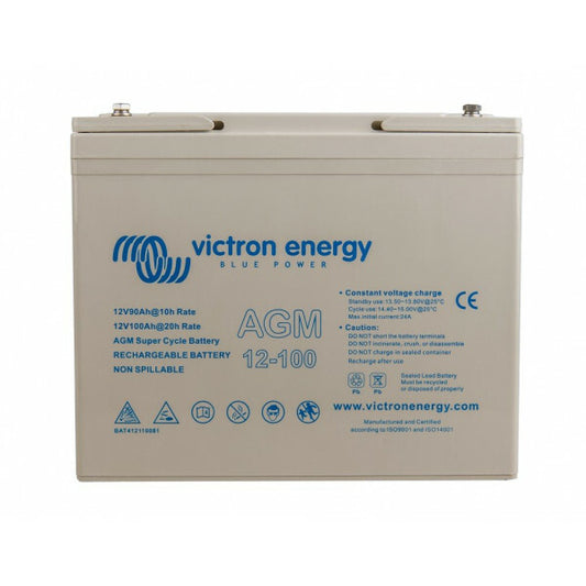 12V 100Ah AGM super cycle Victron energy accu