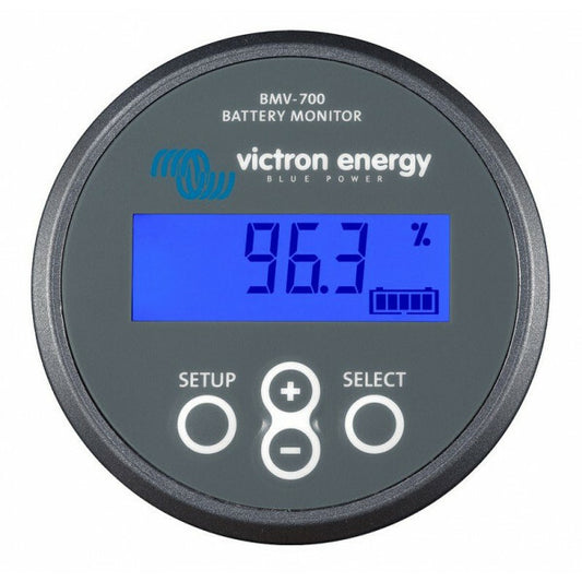 Een batterijmonitor geeft inzicht in uw stroomverbruik en de status van de accu. Een onmisbaar instrument voor het monitoren van de accubank.