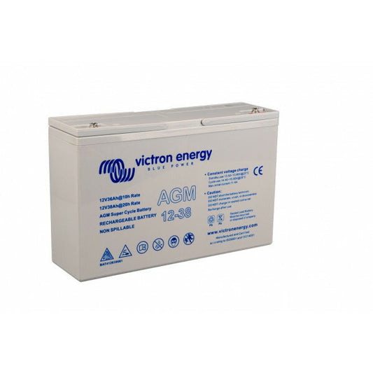 12V 38Ah AGM accu victron energy 
