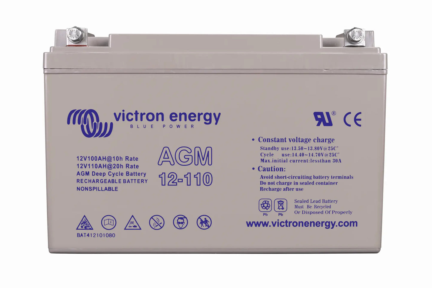 12V 110Ah Gel-accu