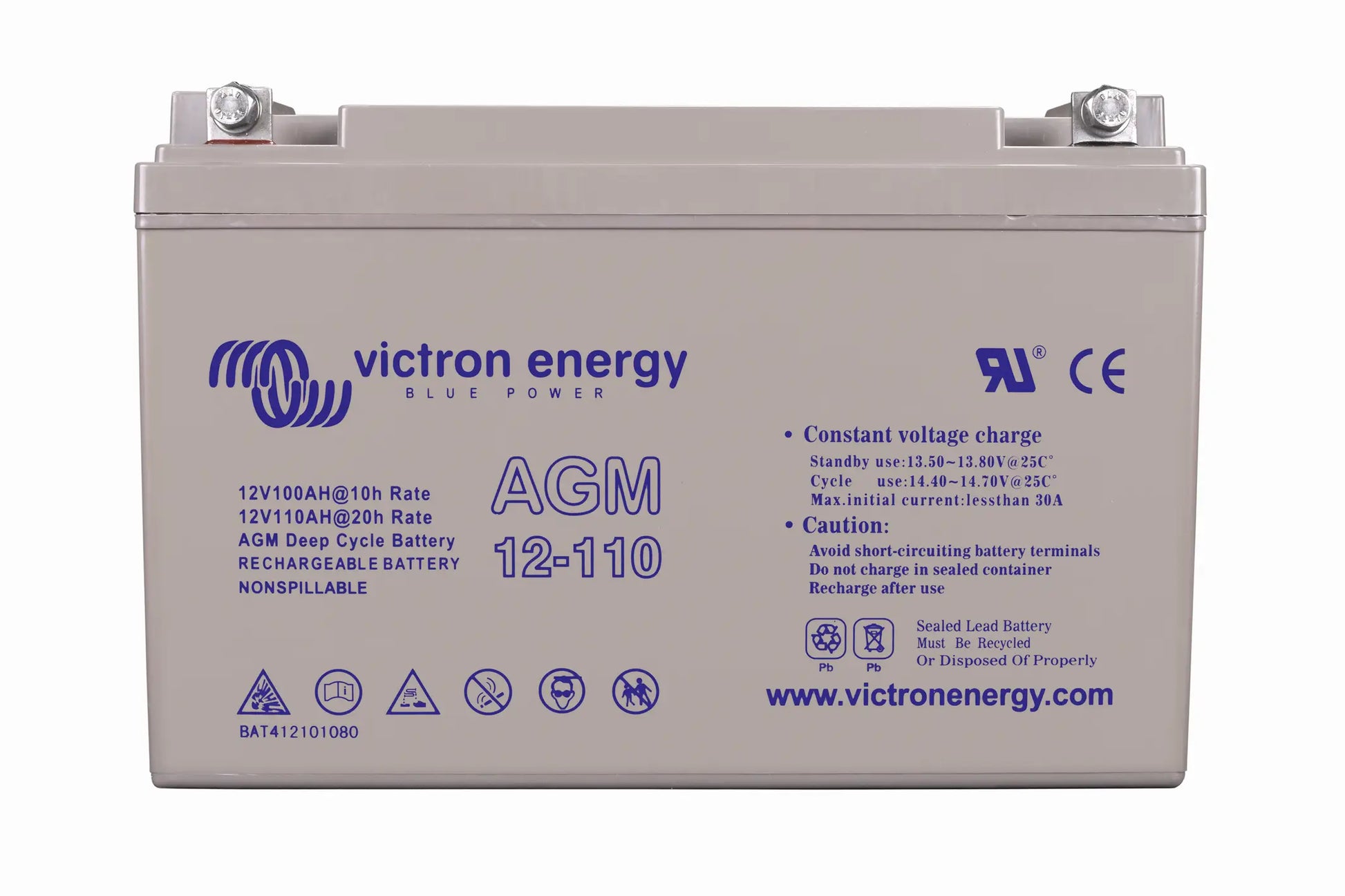 12V 110Ah Gel-accu