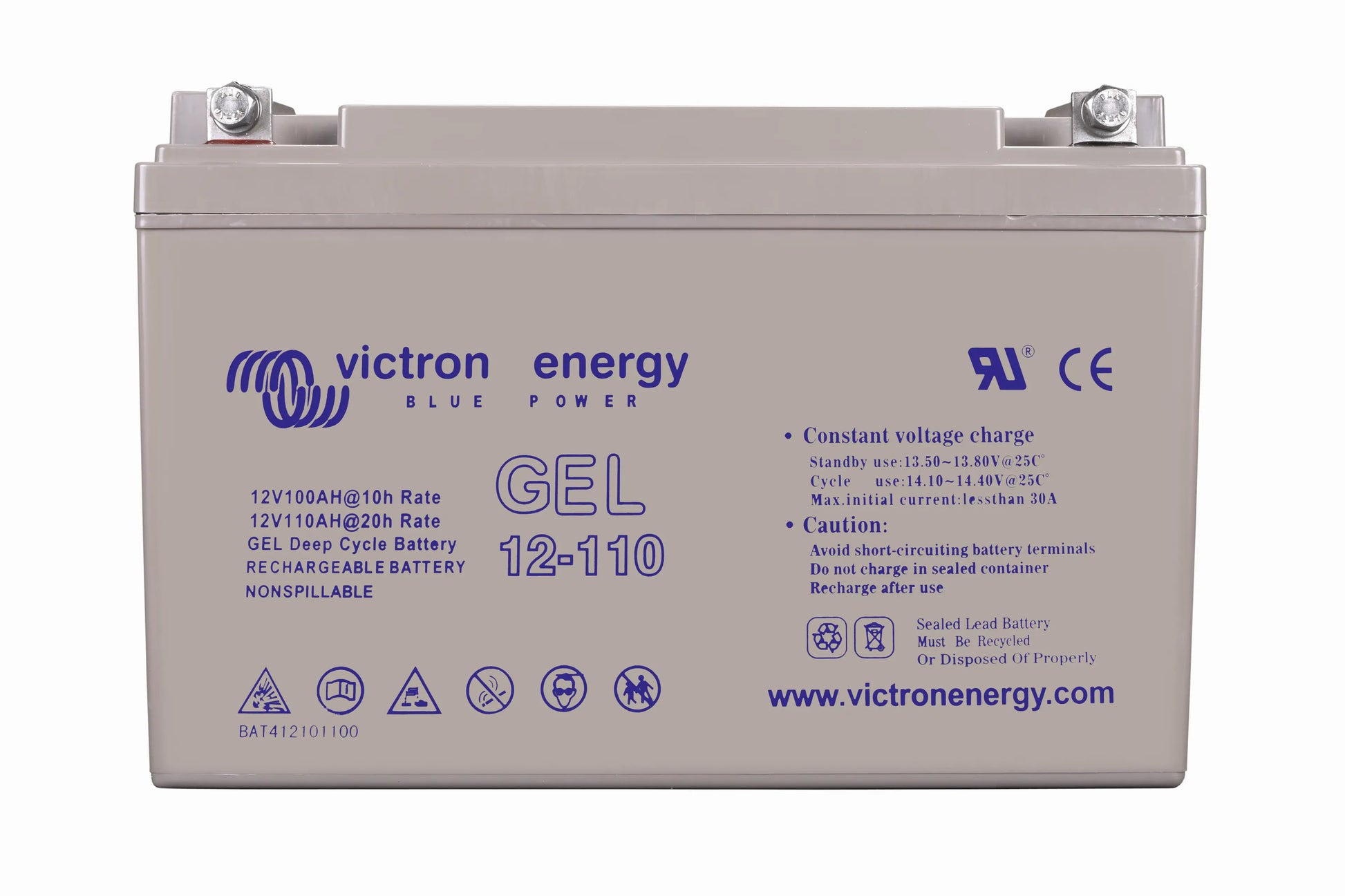 Gel accu 12V 110Ah