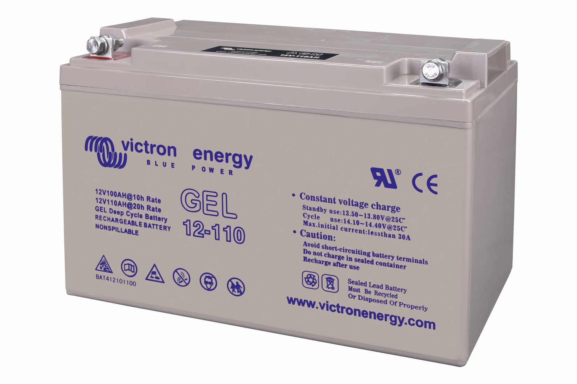 Gel accu 12V 110Ah