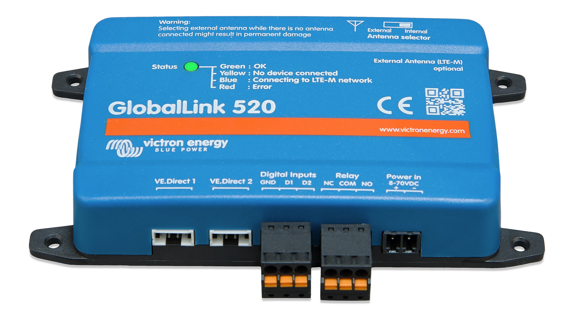De Victron GlobalLink 520 in een perfecte oplossing om uw installatie op afstand te bewaken en te besturen.