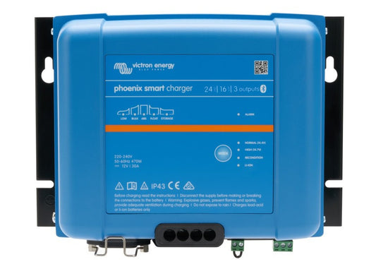 Phoenix acculader 230V-24V 16A