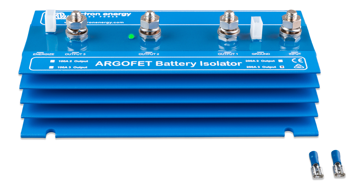 Heb je een laadstroom regelaar nodig voor je camper, met deze isolator beveilig je je startaccu van de camper!