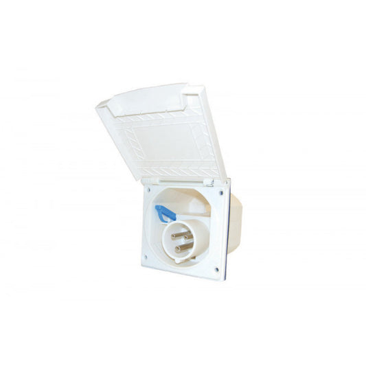 Walstroom invoerdoos CEE met deksel