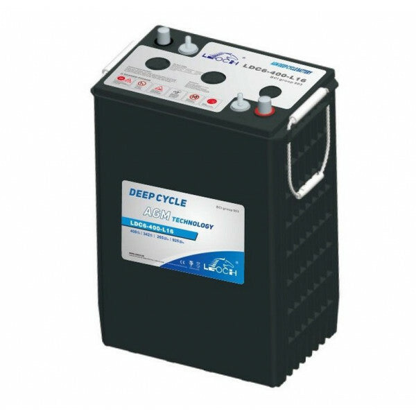 Accu AGM Leoch LDC6-400-L16 (6V/400Ah)