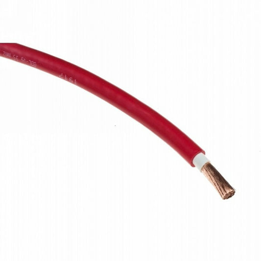 Accukabel rood 6mm² per meter (zonnepanelen)