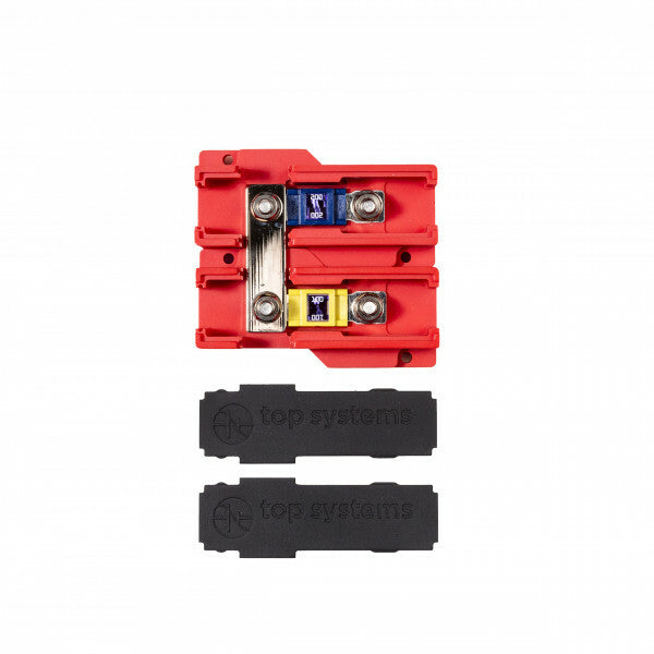 Top Busbar 20x3x74mm met 2 gaten